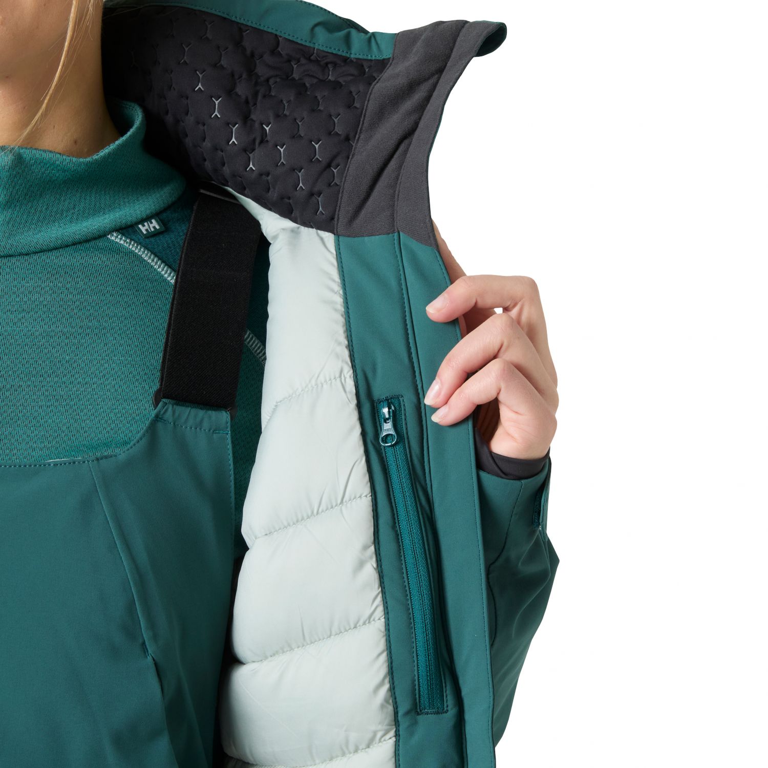 Helly Hansen Alphelia, hiihtotakki, nainen, vihreä