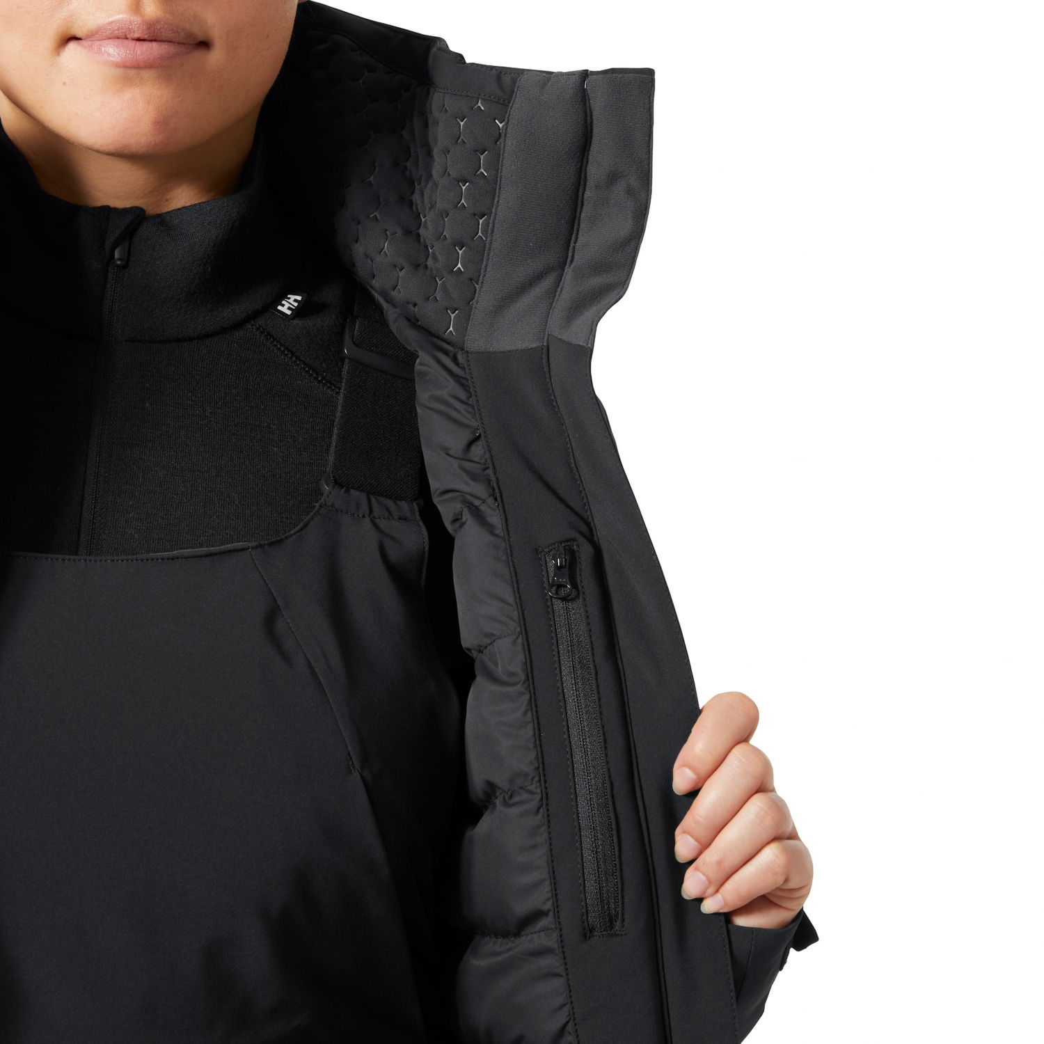 Helly Hansen Alphelia, ski jacket, women, black