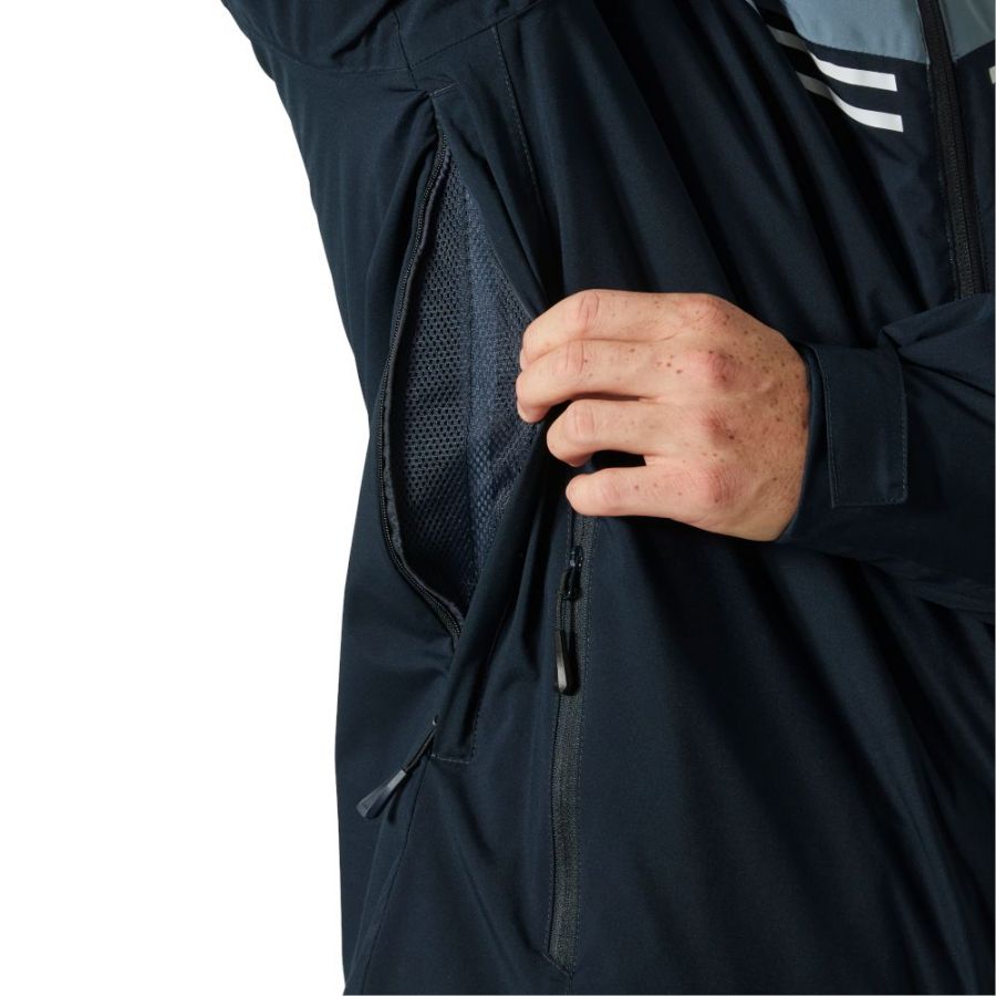 Helly Hansen Alpine Insulated, lyžiarska bunda, pánska, námornícka