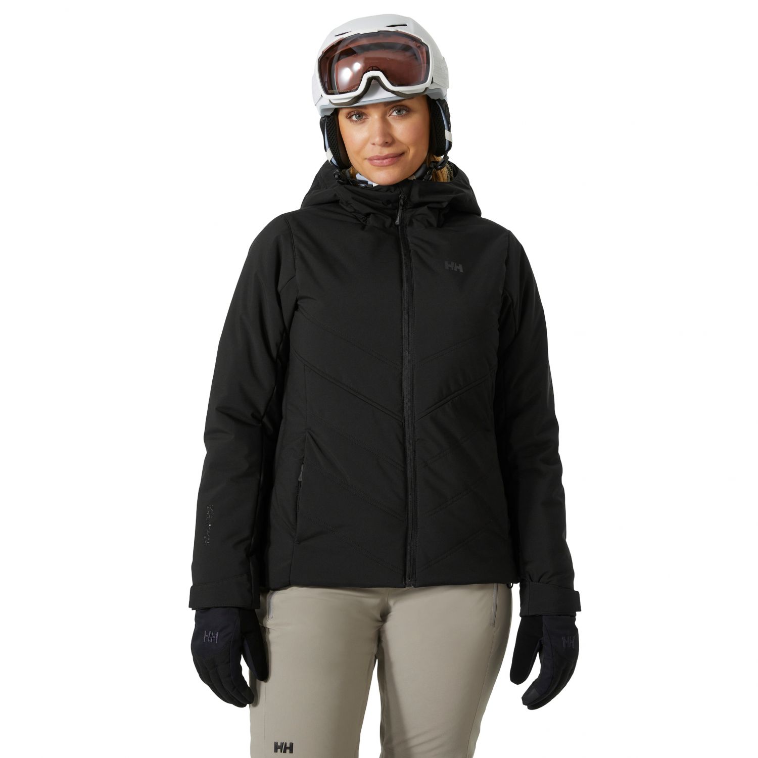 Helly Hansen Alpine Insulated, skijakke, dame, sort