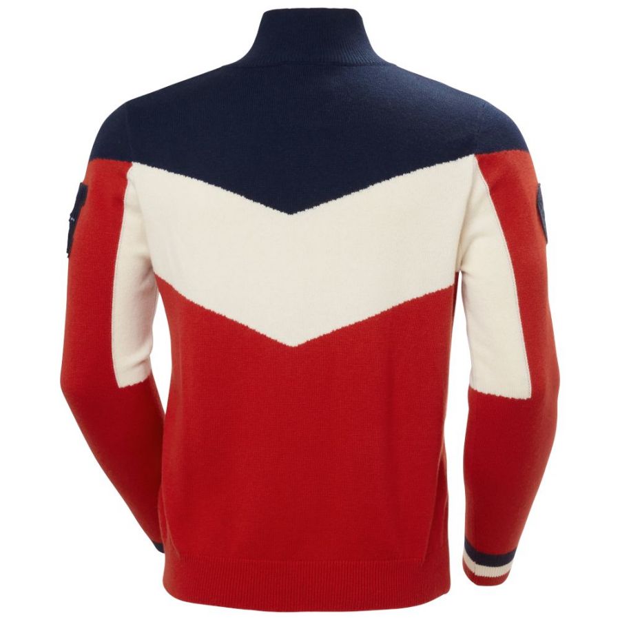 Helly Hansen Apres, pull, homme, rouge