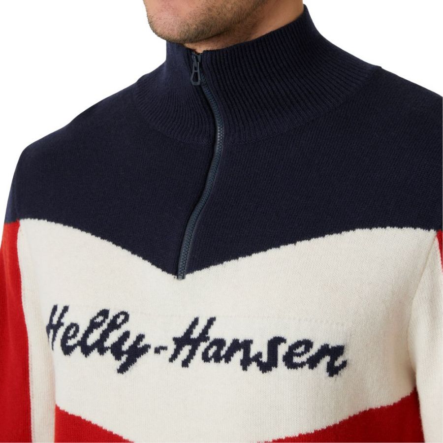 Helly Hansen Apres, pull, homme, rouge