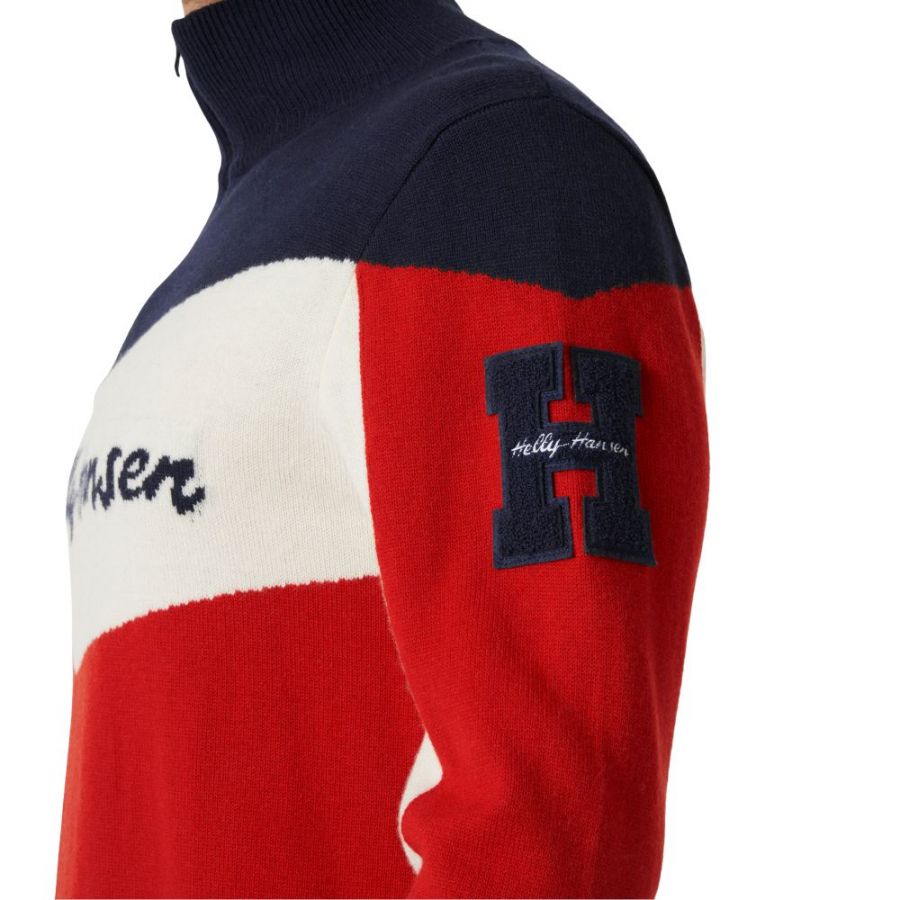 Helly Hansen Apres, pull, homme, rouge