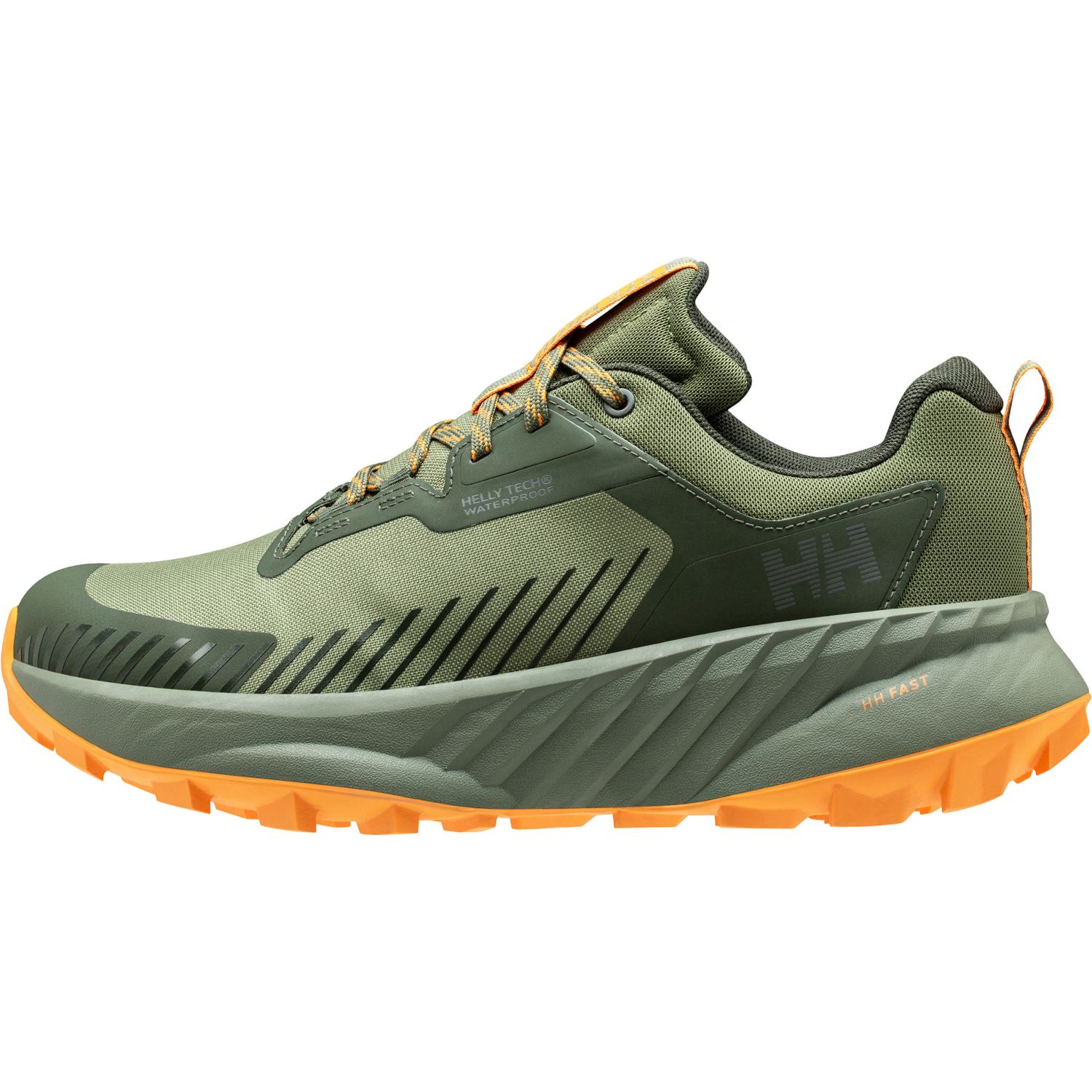 Helly Hansen Awe Hiker HT, turistická obuv, pánska, zelená/oranžová