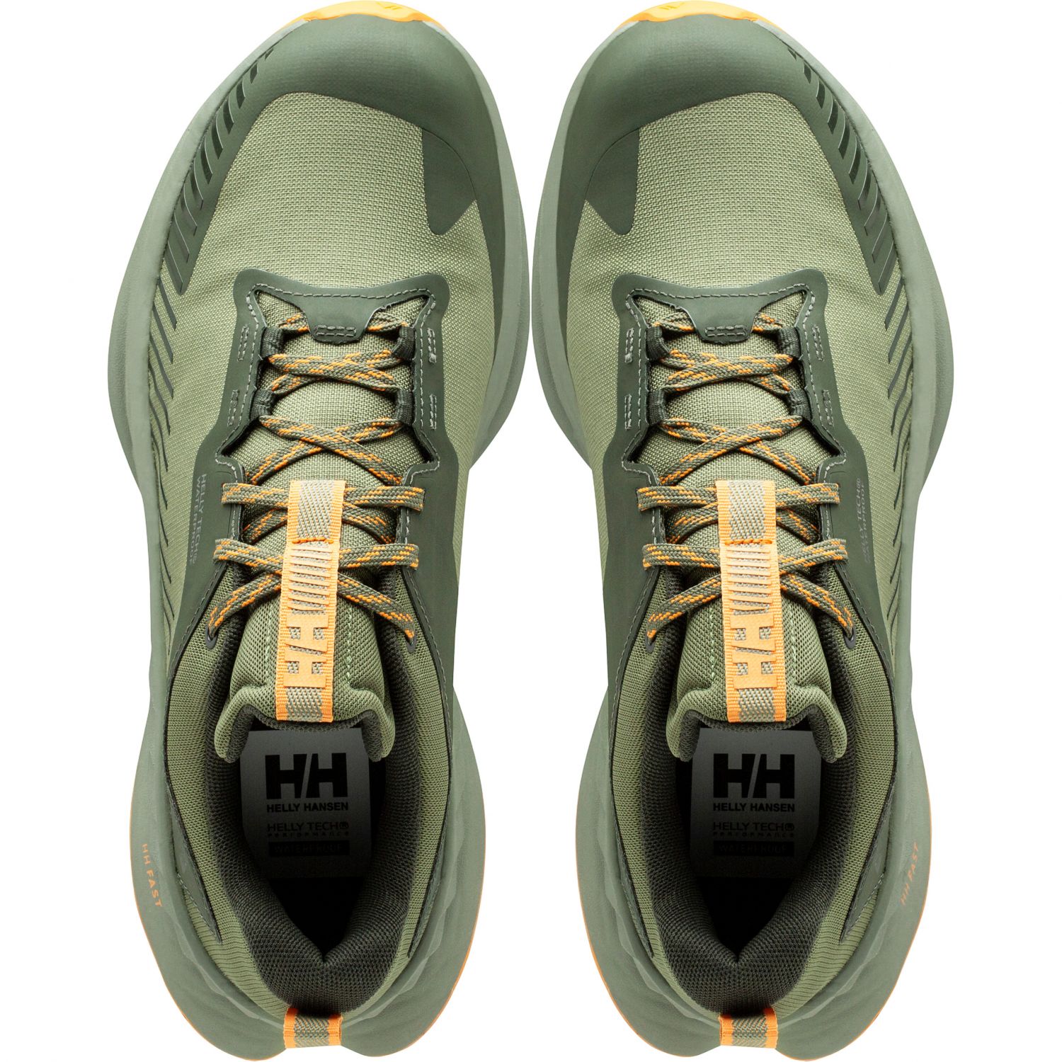 Helly Hansen Awe Hiker HT, turistická obuv, pánska, zelená/oranžová