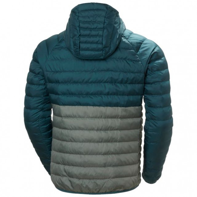 Helly Hansen Banff Hooded, insulated jacket, men, dark creek