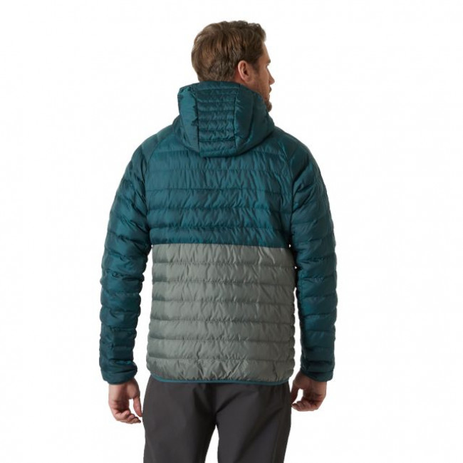 Helly Hansen Banff Hooded, insulated jacket, men, dark creek