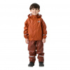Helly Hansen Bergen 2.0 PU, nepremokavý set pre deti, hnedý