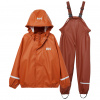 Helly Hansen Bergen 2.0 PU, nepremokavý set pre deti, hnedý