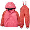 Helly Hansen Bergen Fleece PU 2.0, kombinezon przeciwdeszczowy, dziecięcy, niebieski