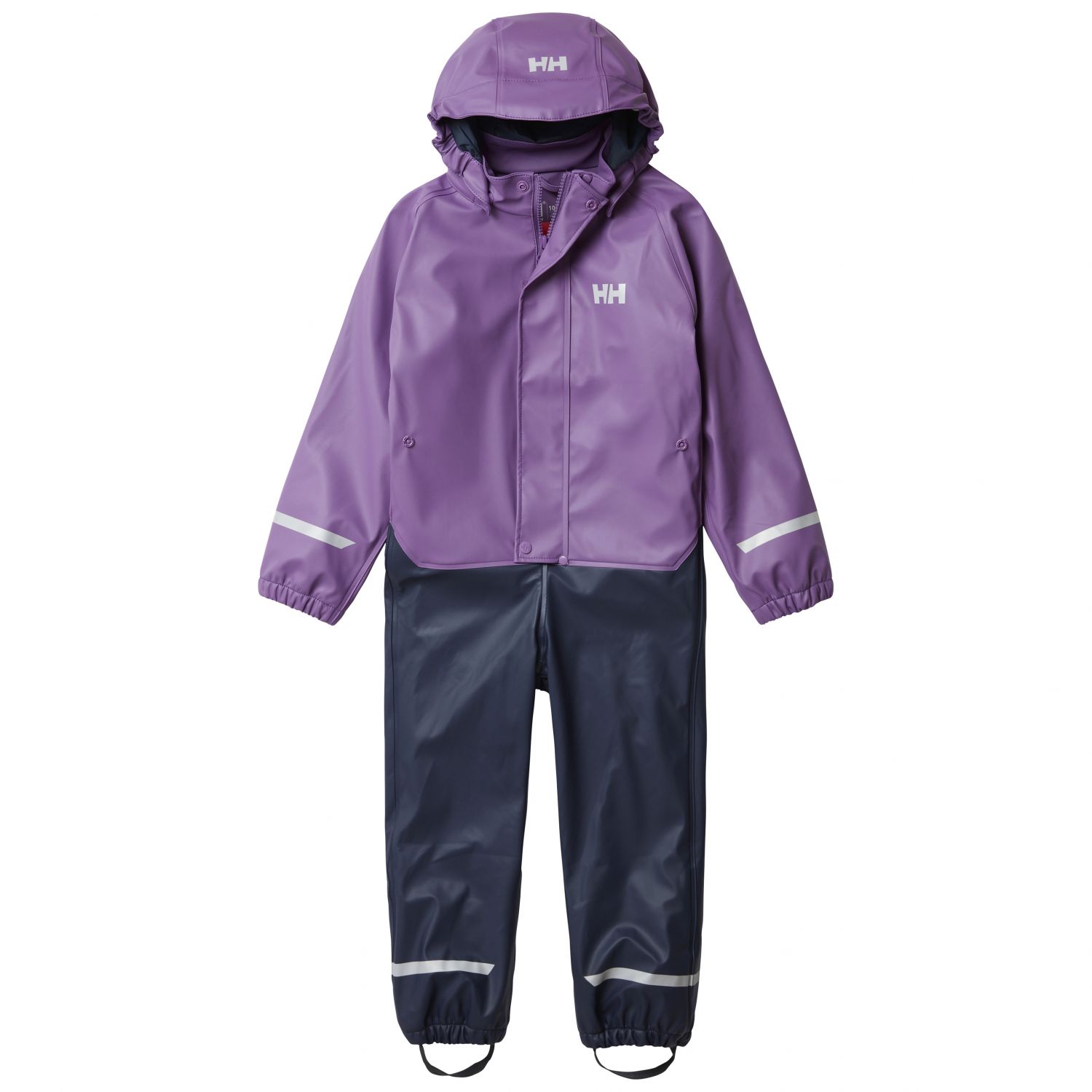 Helly Hansen Bergen Fleece PU, tuta da pioggia, bambini, viola