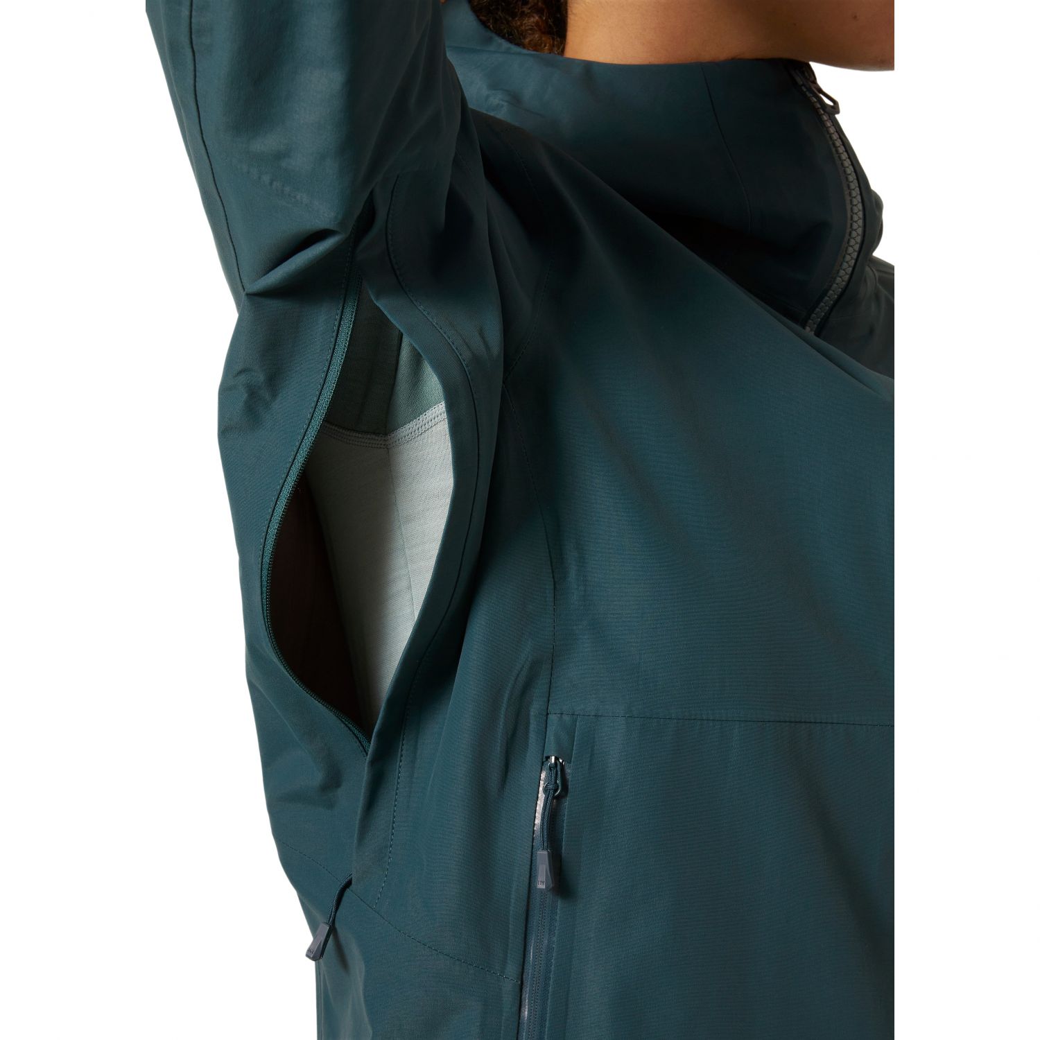 Helly Hansen Blaze 3L, chaqueta shell, mujer, verde oscuro