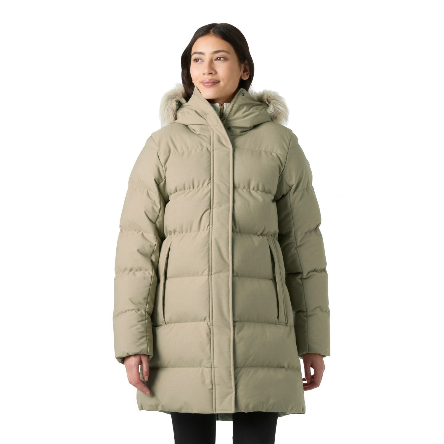 Helly Hansen Blossom Puffy, parka, dámska, šedá