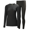 Helly Hansen Comfort Light, dámska súprava, čierna