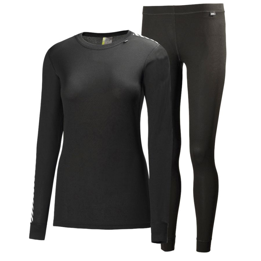 Helly Hansen Comfort Light, dámska súprava, čierna