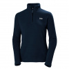 Helly Hansen Daybreaker 1/2 zip, camisola polar, senhora, azul marinho