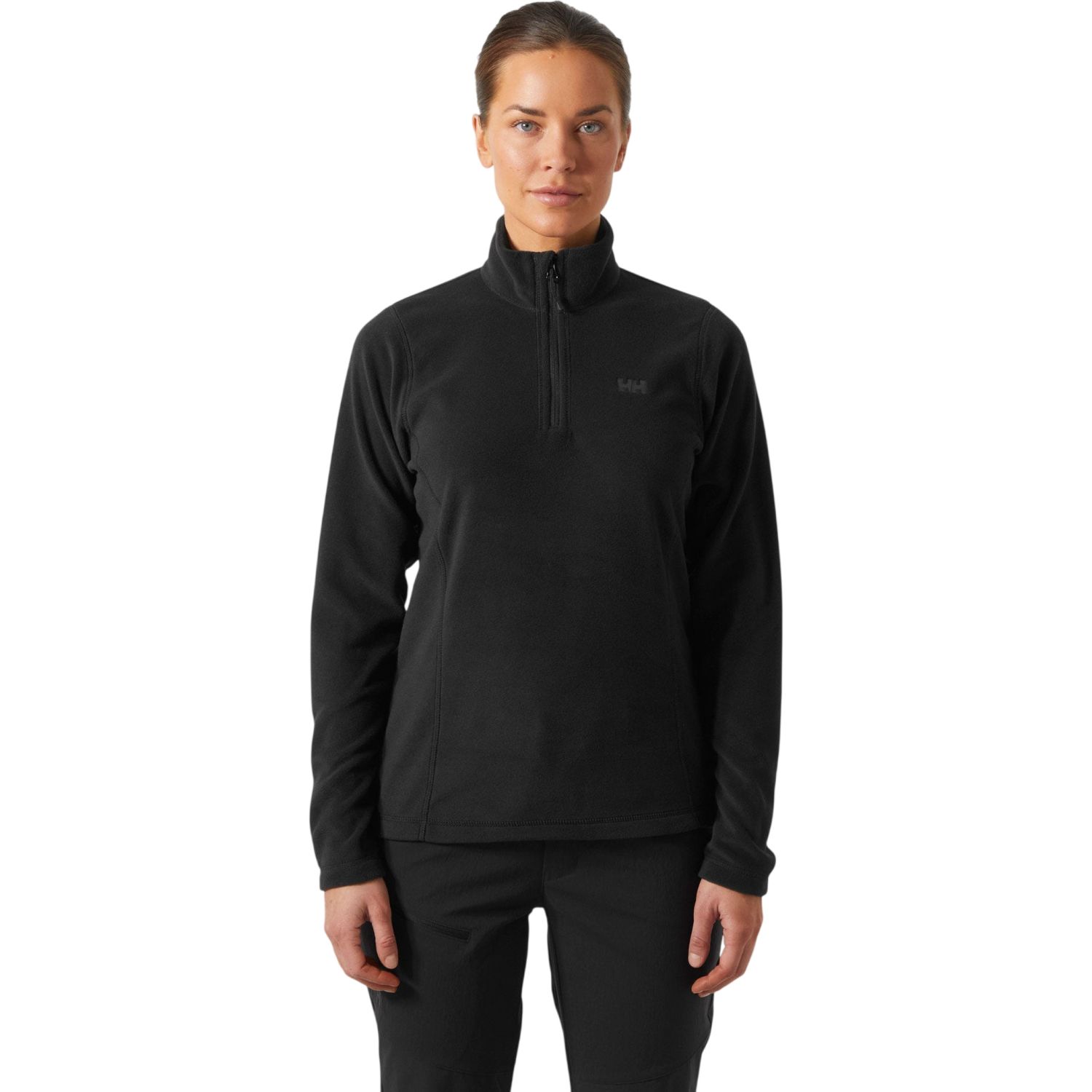 Helly Hansen Daybreaker 1/2 zip fleece, dámske, čierna