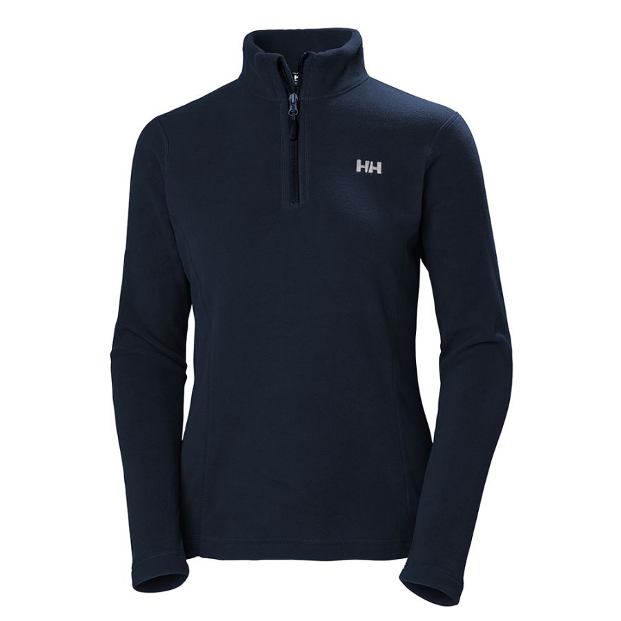 Helly Hansen Daybreaker 1/2 zip Fleece, mujer, azul oscuro