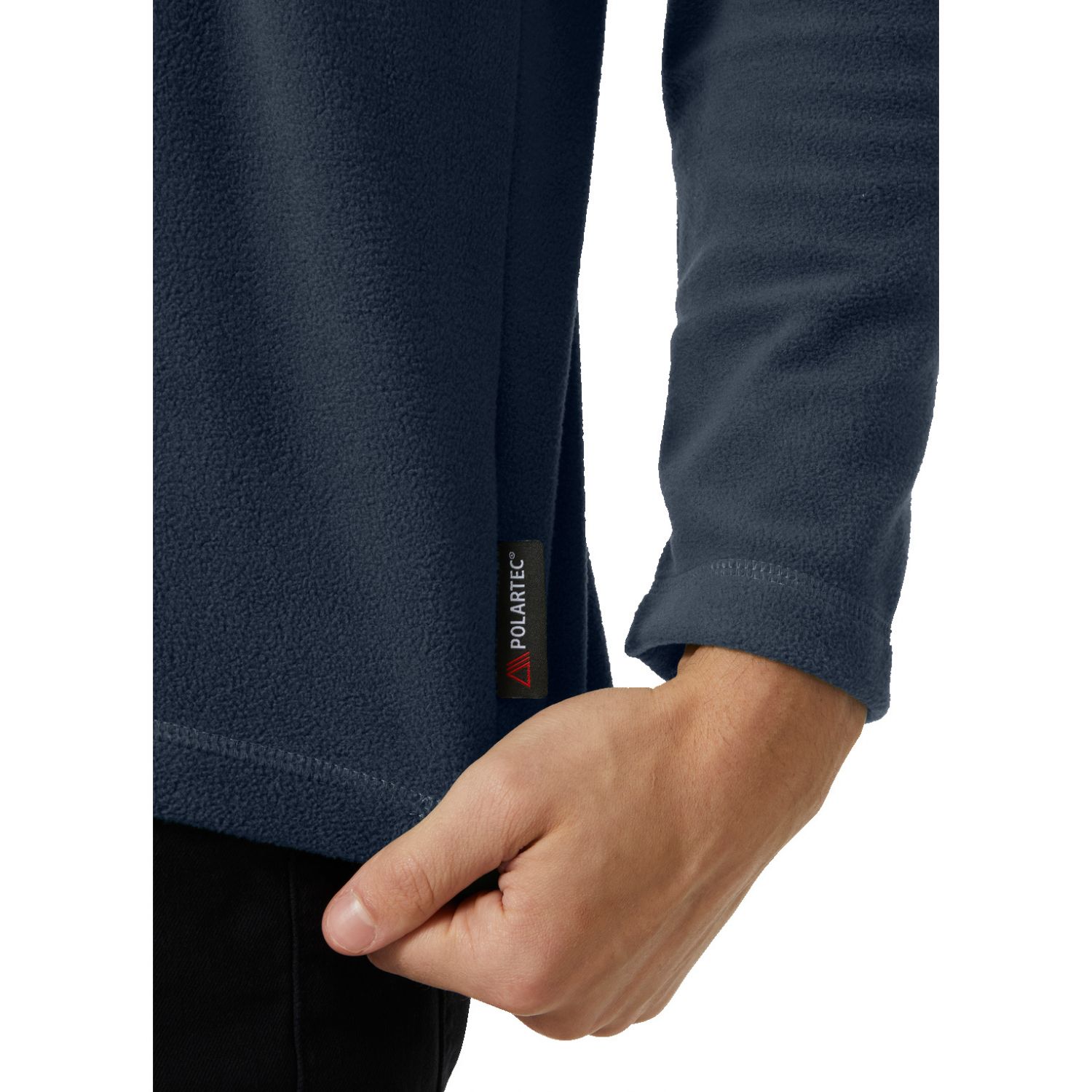 Helly Hansen Daybreaker 1/2 zip, pull polaire, homme, navy