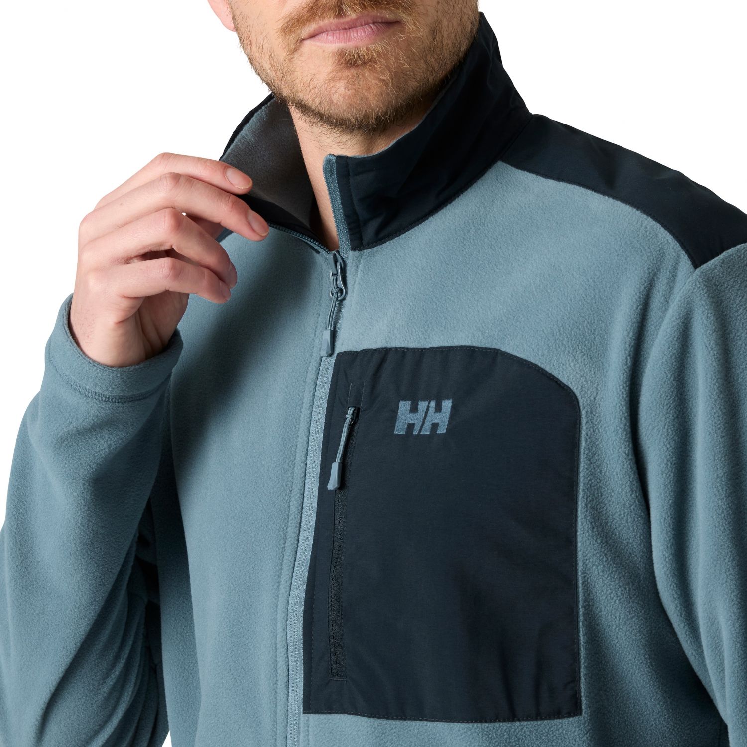 Helly Hansen Daybreaker Block, casaco de lã, homem, azul