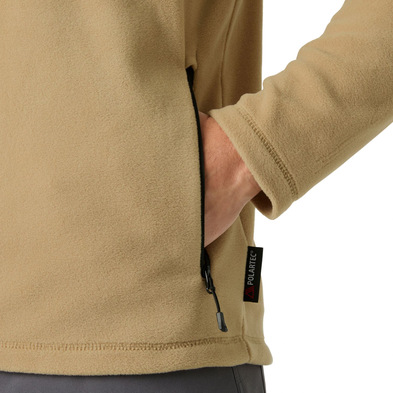 Helly Hansen Daybreaker Block, fleece bunda, pánska, béžová