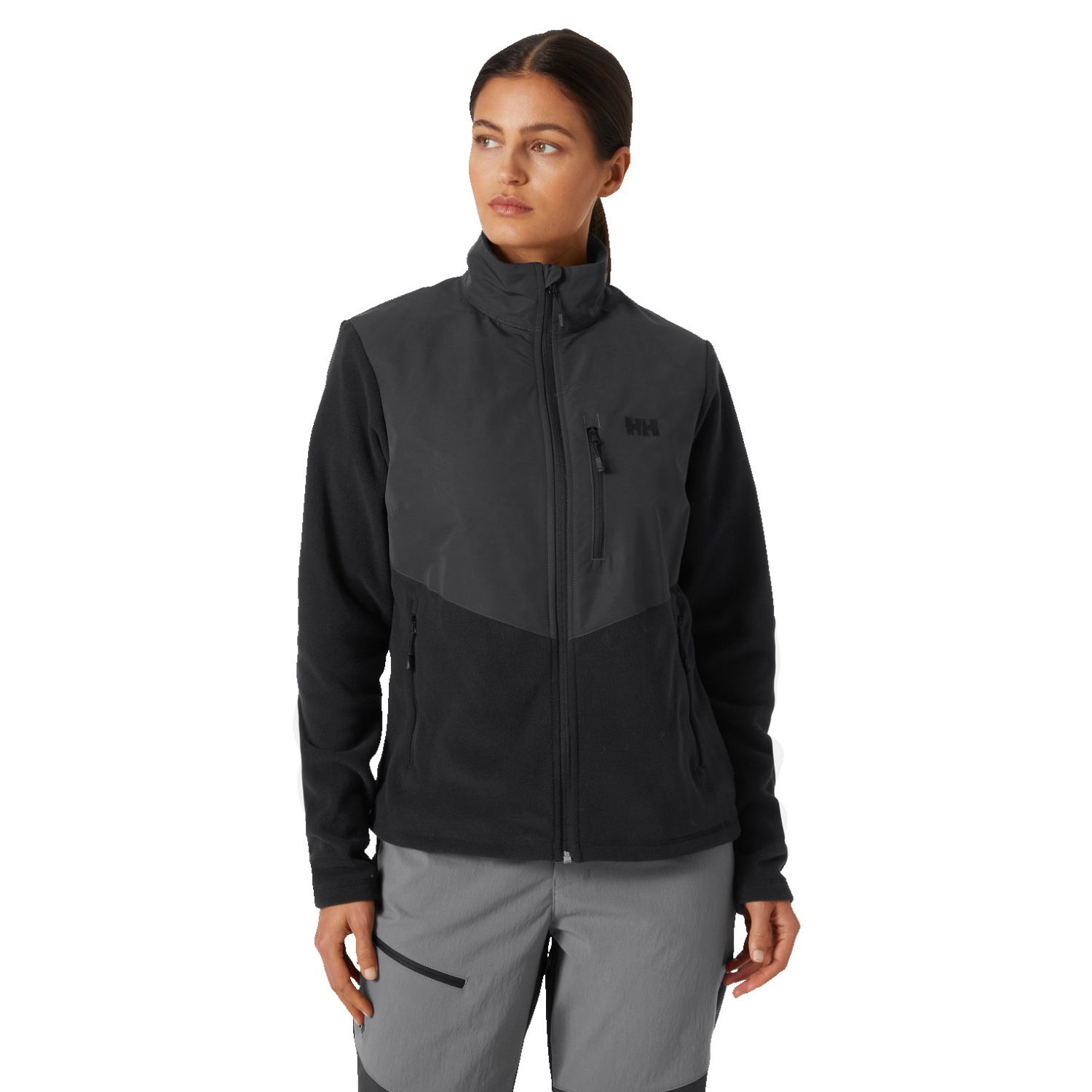 Helly Hansen Daybreaker Block, giacca in pile, donna, nero