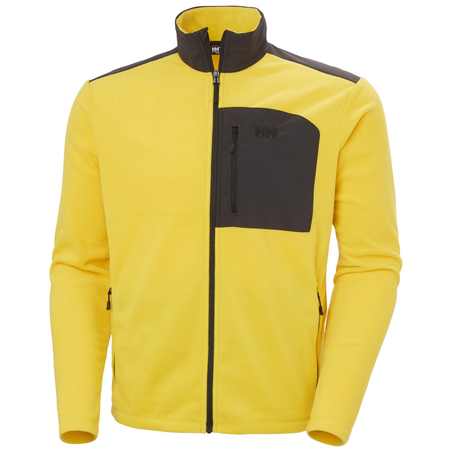 Helly Hansen Daybreaker Block, jaqueta de fleece, masculino, amarelo