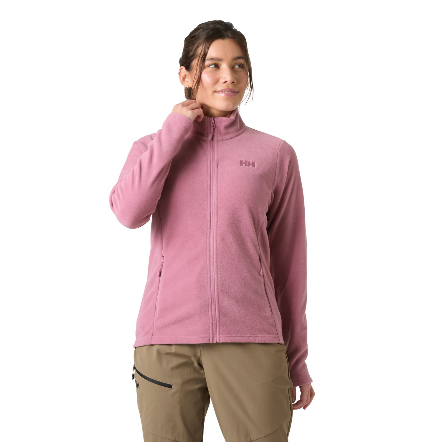 Helly Hansen Daybreaker, fleece bunda, dámska, ružová