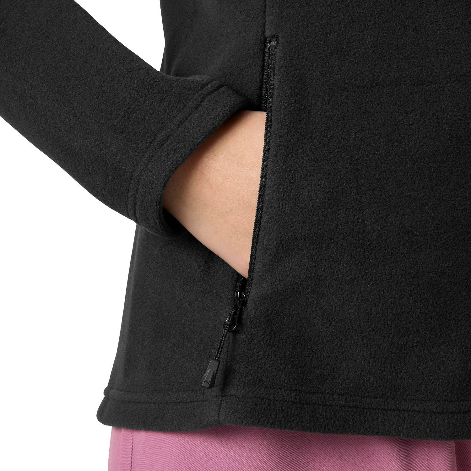 Helly Hansen Daybreaker, jaqueta de fleece, feminino, preto