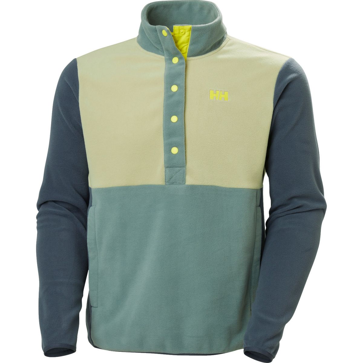 Helly Hansen Daybreaker Snap Pullover, Herr, Grön