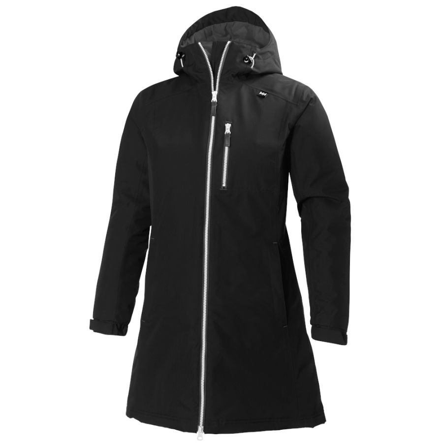 Helly Hansen Dlhá zimná bunda Belfast, dámska, čierna