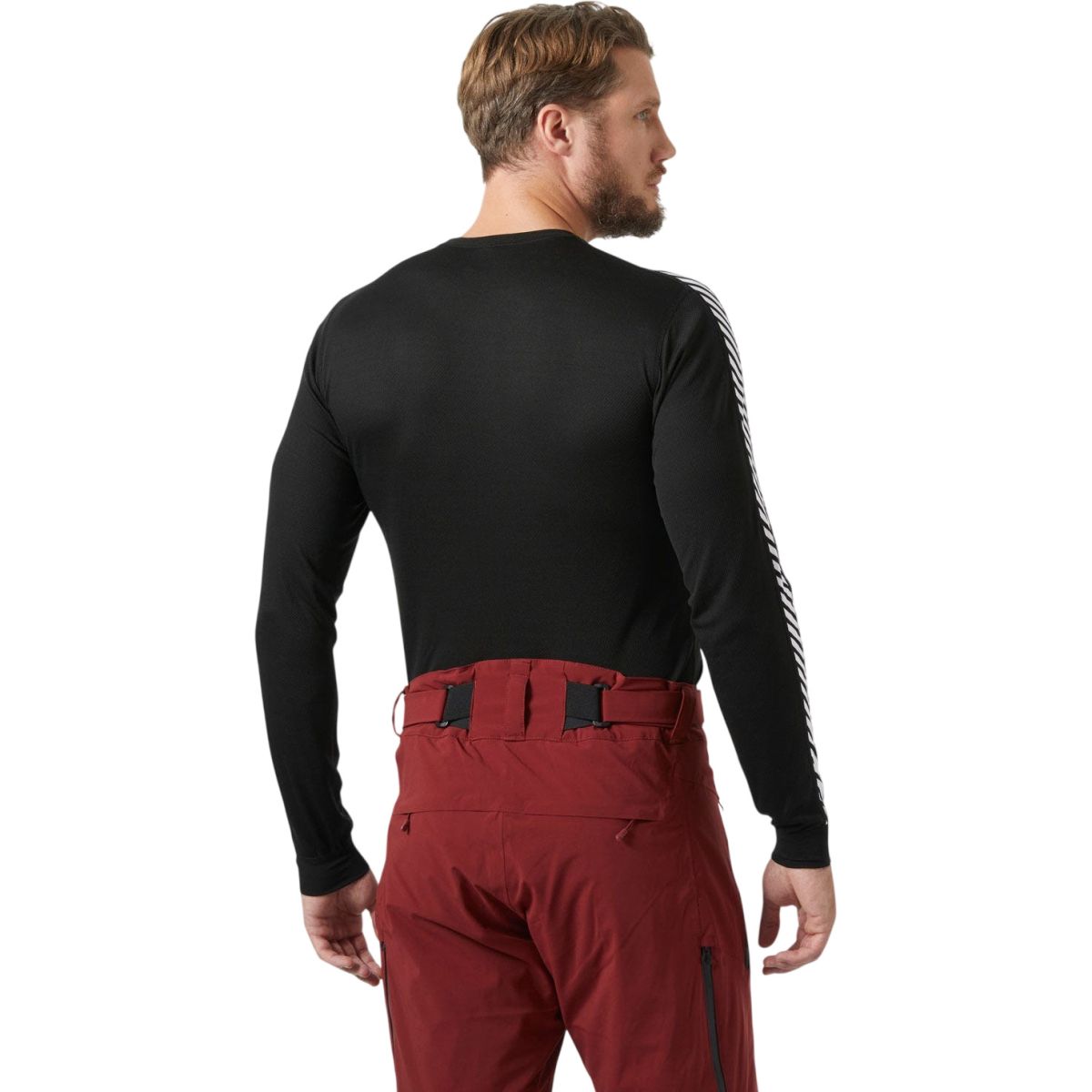 Helly Hansen Dry Stripe Crew, bărbați, negru