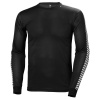 Helly Hansen Dry Stripe Crew, uomo, nero