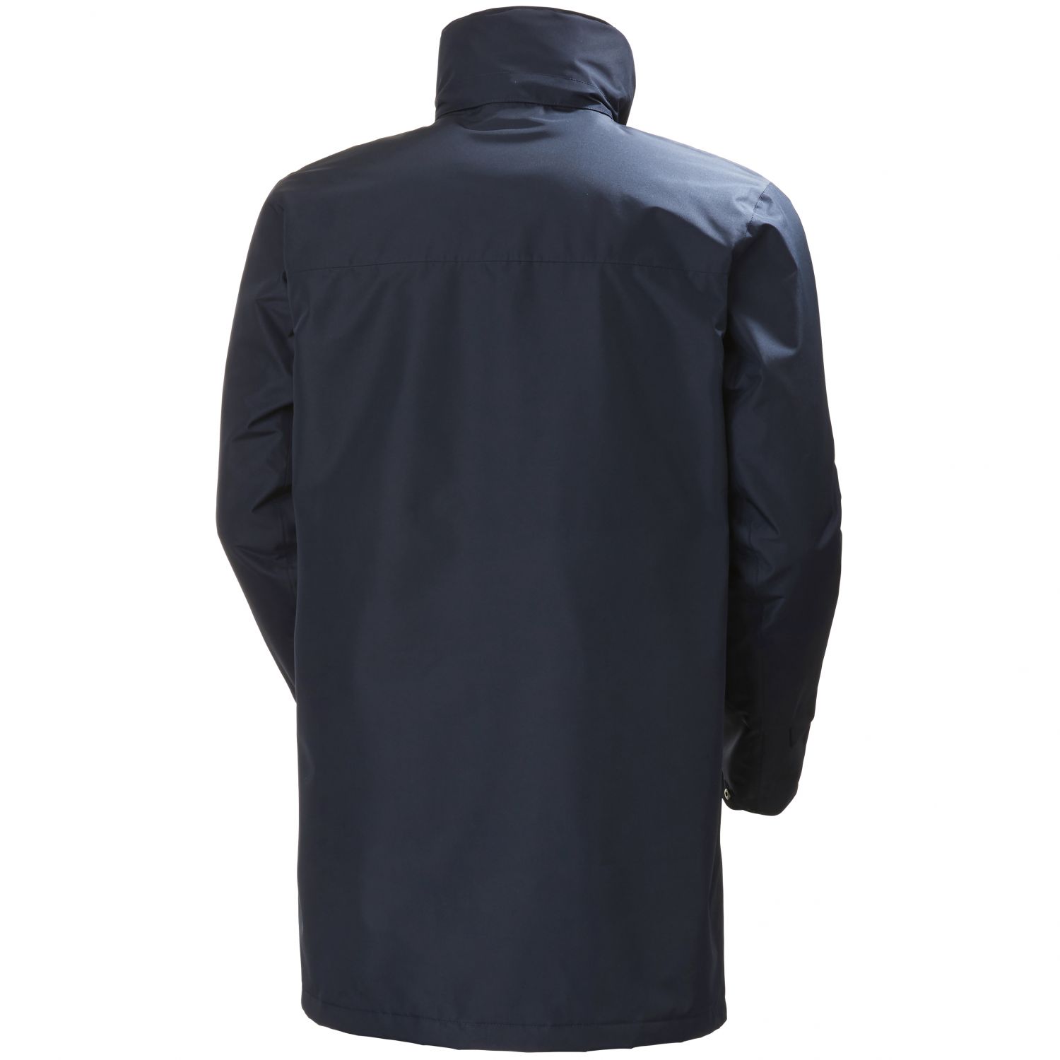 Helly Hansen Dubliner, giacca da pioggia isolata lunga, uomo, navy