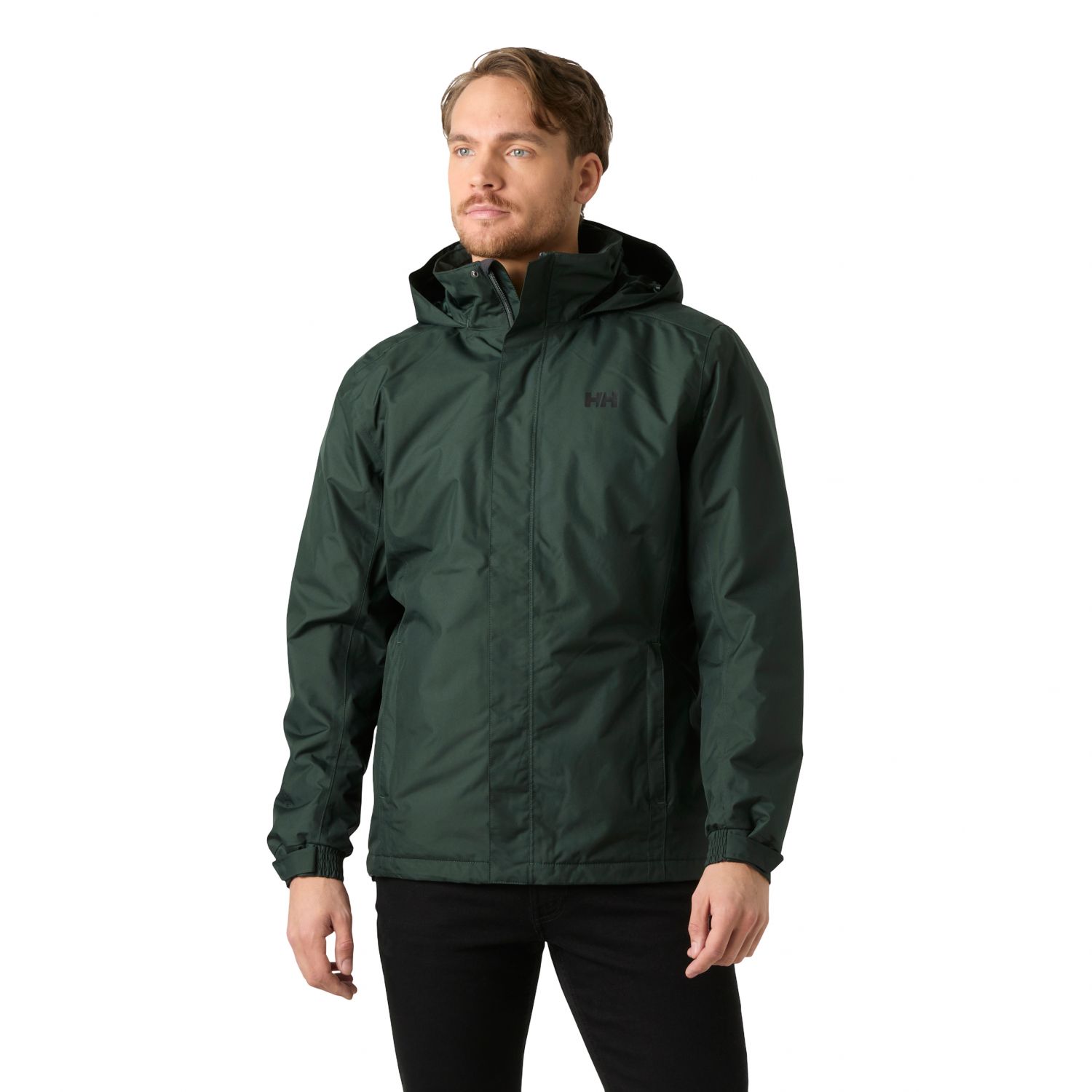Helly Hansen Dubliner Insulated, casaco impermeável, masculino, verde