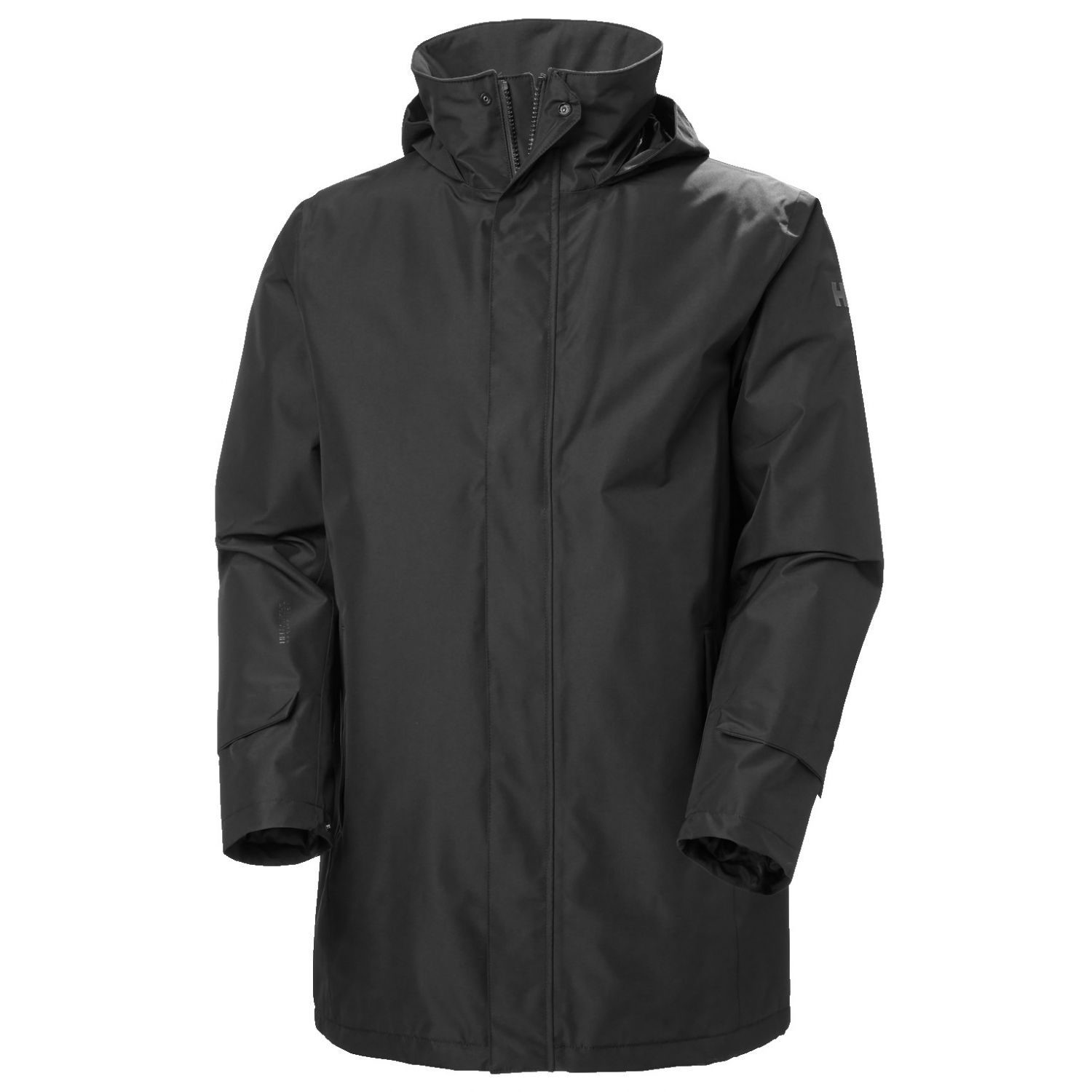 Helly Hansen Dubliner Insulated Long, kurtka przeciwdeszczowa, męska, czarna