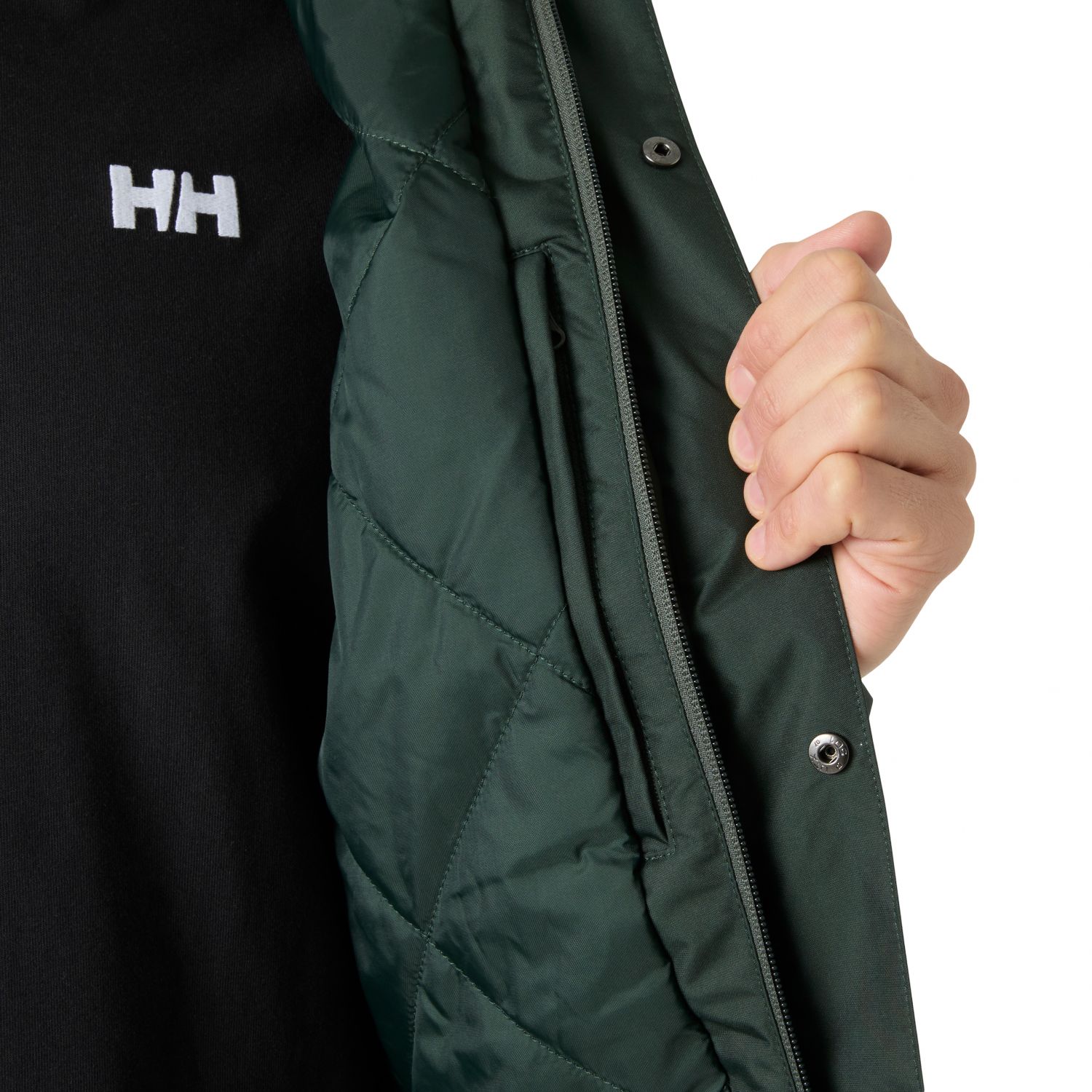Helly Hansen Dubliner Insulated, nepremokavá bunda, pánske, zelená