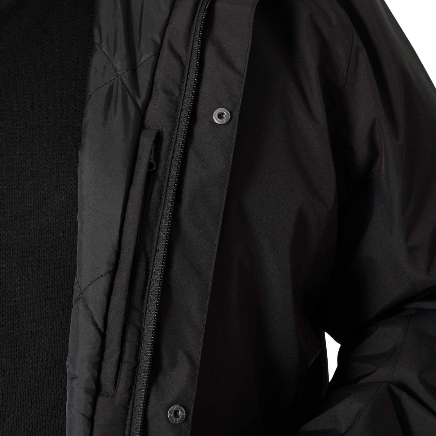 Helly Hansen Dubliner veste de pluie isolée, hommes, noir