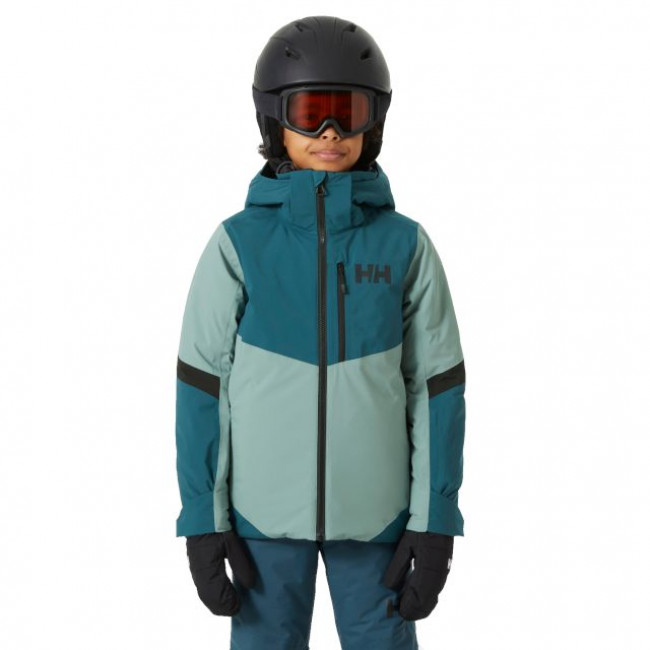 Helly Hansen Elevate, ly?a?ská bunda, juniorské, tmav? zelená