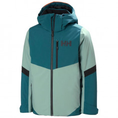 Helly Hansen Elevate, ski jacket, junior, dark creek