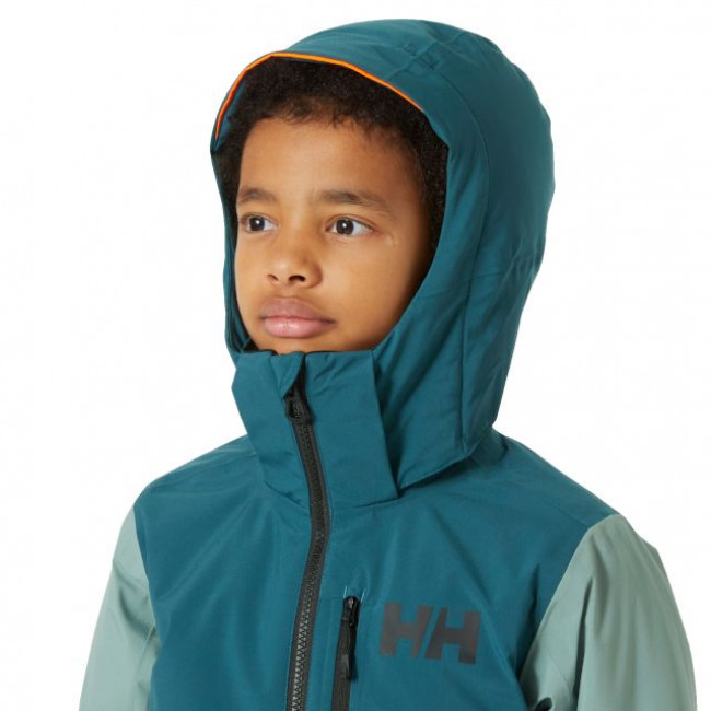 Helly Hansen Elevate, ski jacket, junior, dark creek
