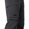 Helly Hansen Elv Light Zip Off, outdoorové nohavice, pánske, sivá