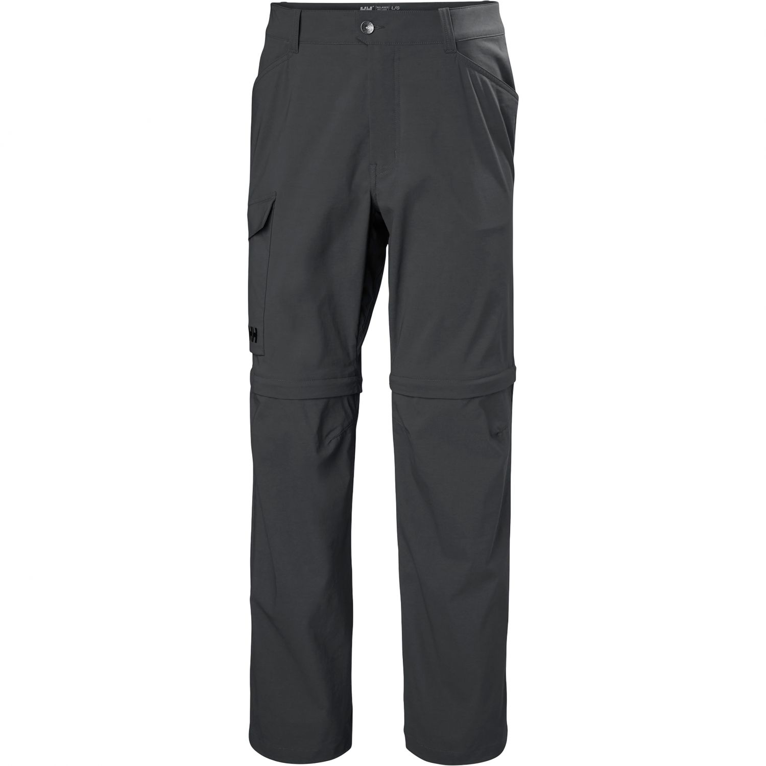 Helly Hansen Elv Light Zip Off, pantaloni de exterior, bărbați, gri