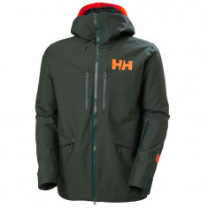Helly Hansen Garibaldi 2.0, chaqueta de esquí, hombre, verde oscuro
