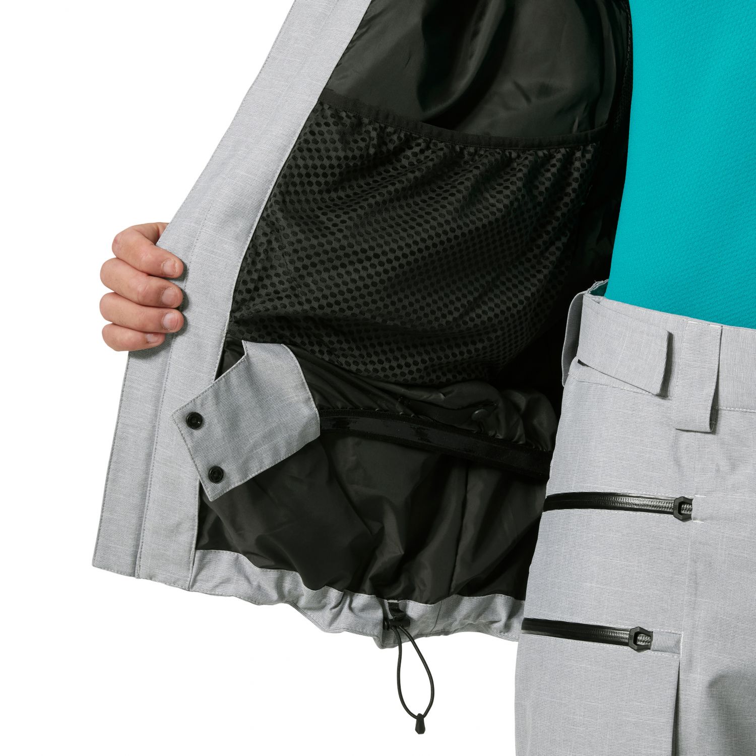 Helly Hansen Garibaldi 2.0, chaqueta de esquí, hombre, gris