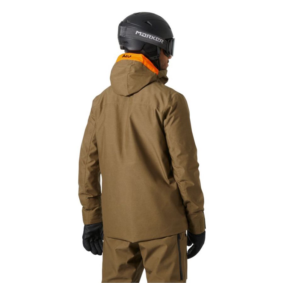 Helly Hansen Garibaldi 2.0, lyžiarska bunda, pánska, hnedá