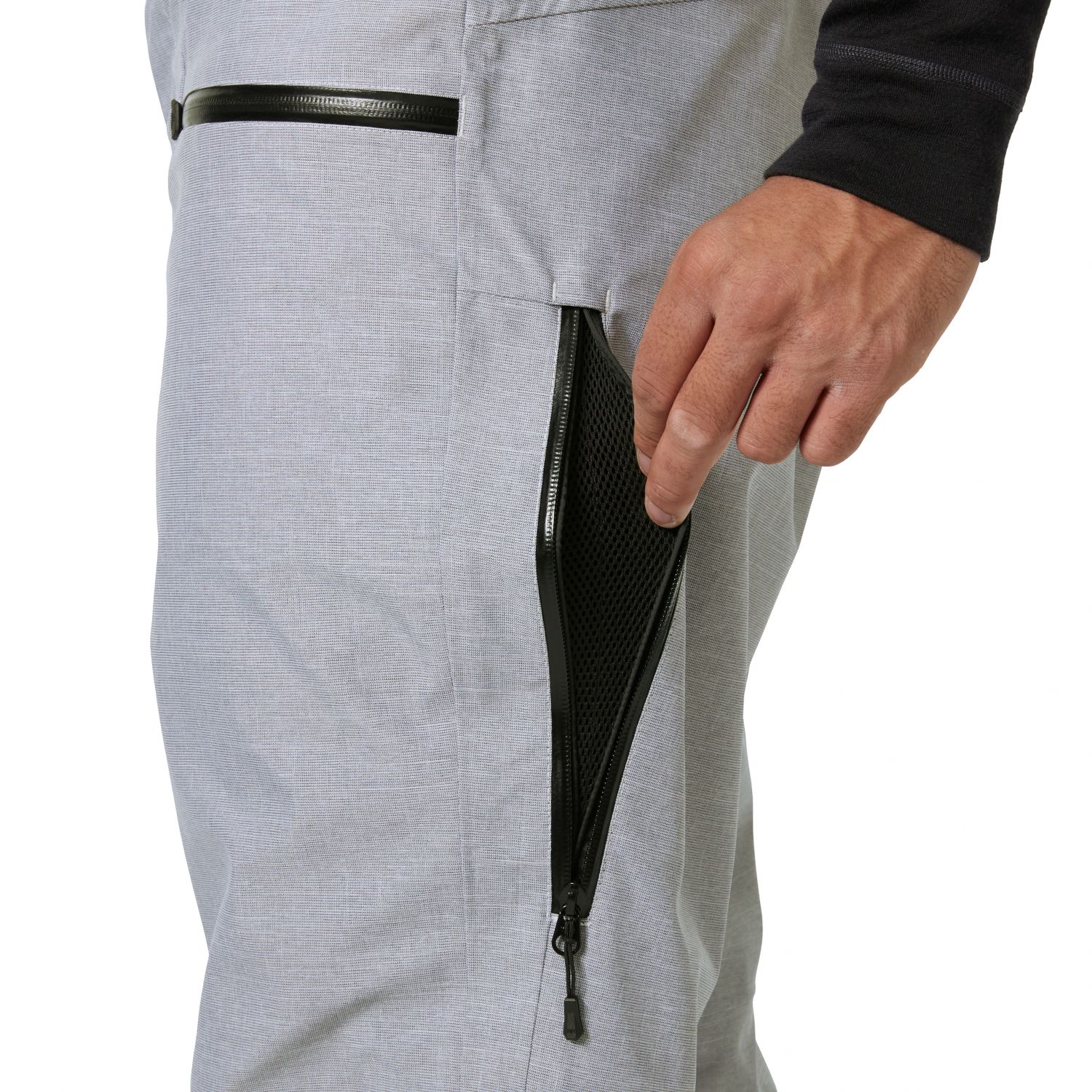 Helly Hansen Garibaldi 2.0, pantalones de barco, hombre, gris