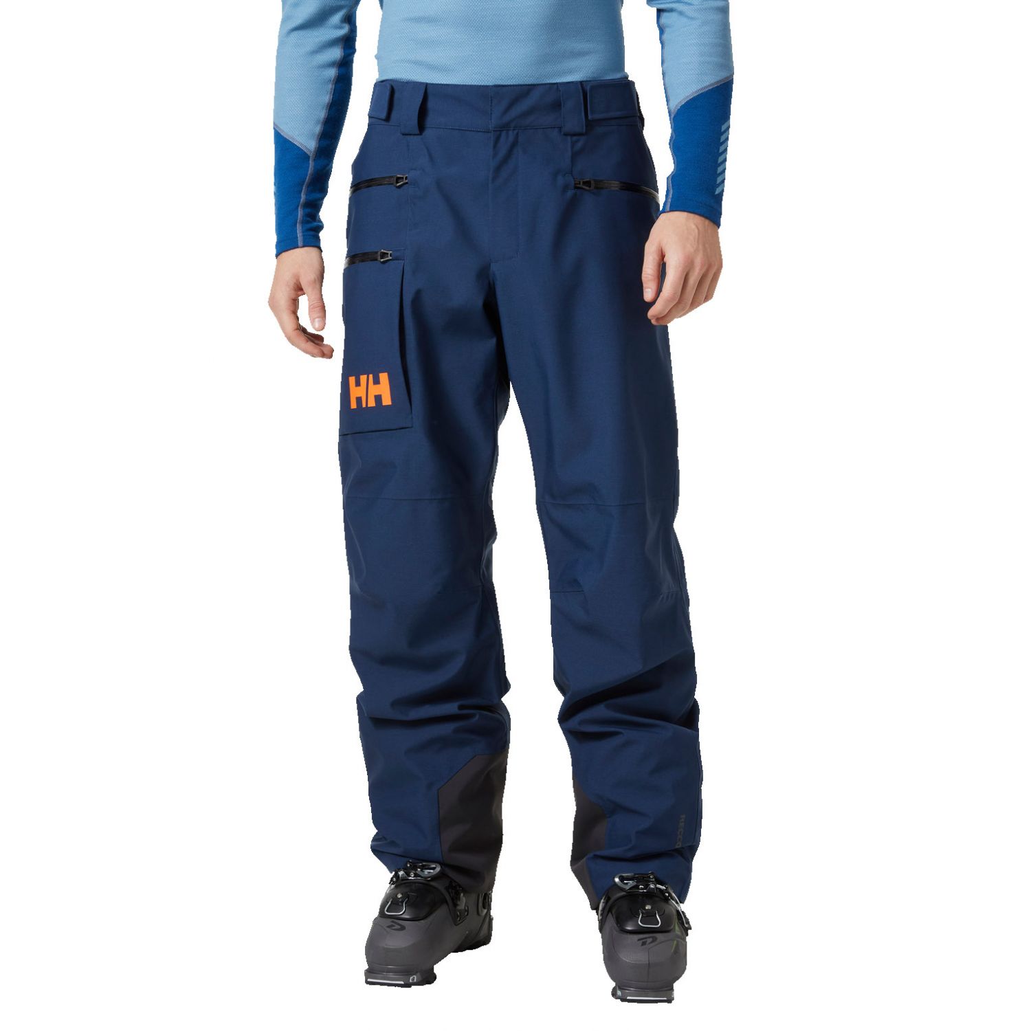 Helly Hansen Garibaldi 2.0, pantalons de ski, hommes, bleu foncé