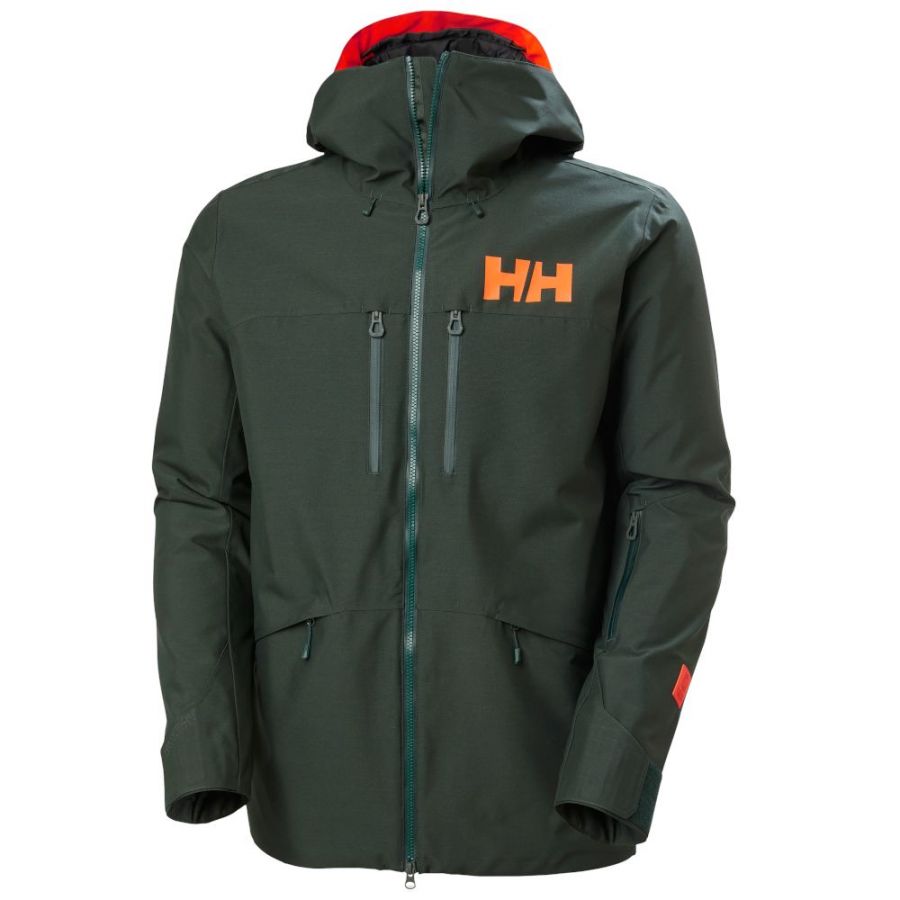 Helly Hansen Garibaldi 2.0, Skidjacka, Herr, Mörkgrön