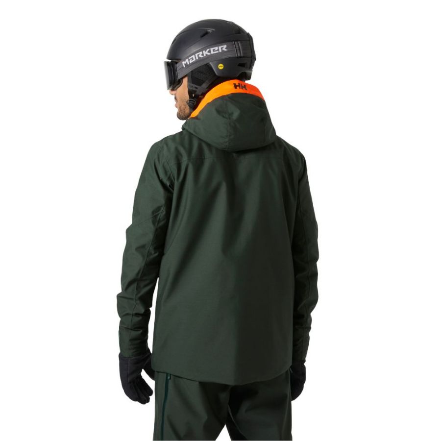 Helly Hansen Garibaldi 2.0, Skidjacka, Herr, Mörkgrön